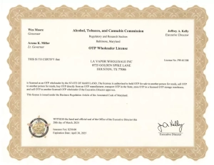 Maryland Tobacco License